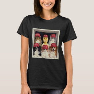 Donald Trump Make Pets Safe Again Red Hat 2024 Deb T-Shirt