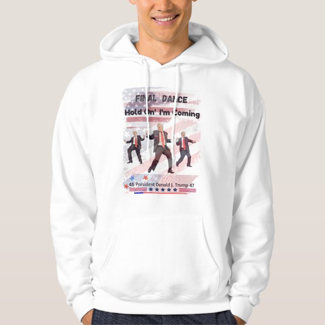 Donald Trump Men's Hoodie (Front)