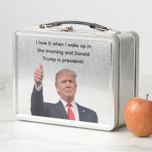 Donald Trump  Metal Lunch Box
