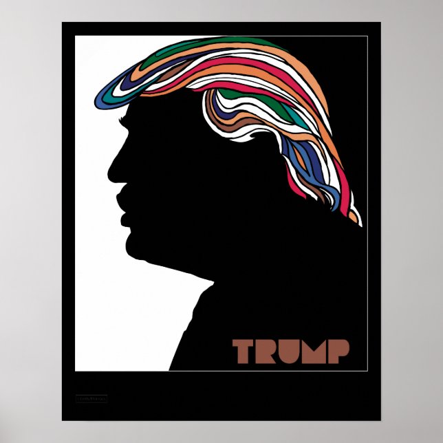 DONALD TRUMP MILTON GASER REDUX POSTER (Front)