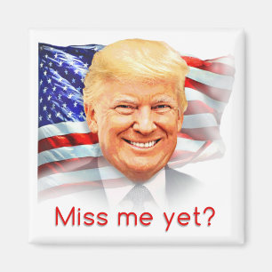 Donald Trump Miss Me Yet? Magnet