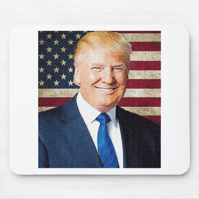 Donald Trump Mouse Mat (Front)