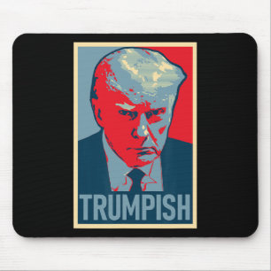 Donald Trump Mug Shot Mouse Mat