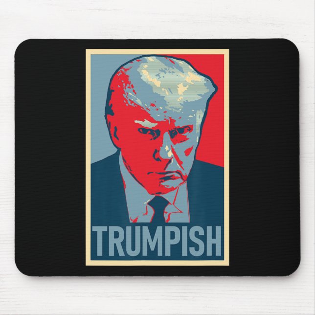 Donald Trump Mug Shot  Mouse Mat (Front)