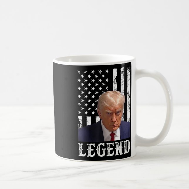 Donald Trump Mug Shot President Legend American Fl (Right)
