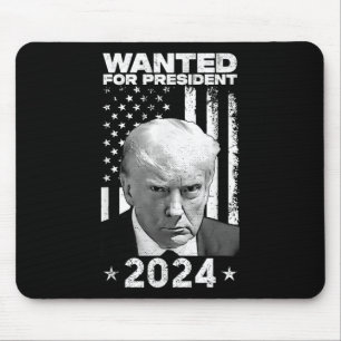 Donald Trump Mug Shot Wanted For U.s. President 20 Mouse Mat