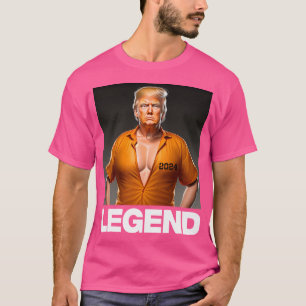 Donald Trump Mugshot Donald Trump Prison Photodona T-Shirt