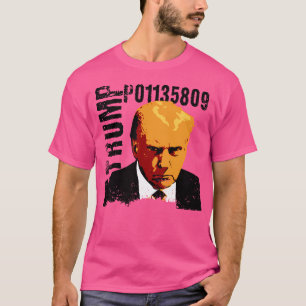 Donald Trump Mugshot Fulton Co. Jail T-Shirt