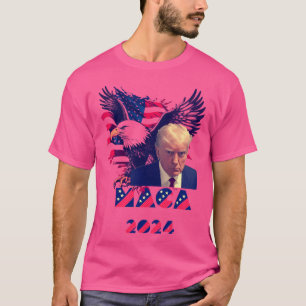 Donald Trump Mugshot Maga 2024 Patriot T-Shirt
