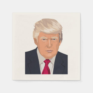 DONALD TRUMP NAPKIN