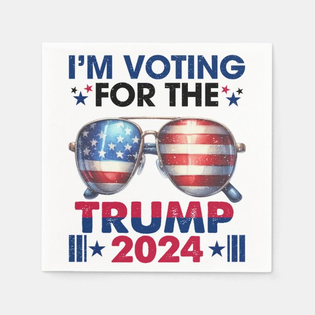 Donald Trump Napkin (Front)