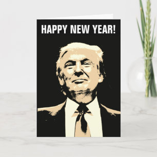 DONALD TRUMP NEW YEAR GREETING CARD 2026