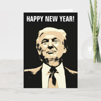 DONALD TRUMP NEW YEAR GREETING CARD 2026