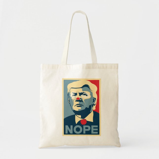 Donald Trump "NOPE" tote (Front)