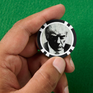 Donald Trump Official Mugshot Art Poker Chips 