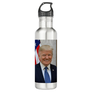Donald Trump Official Presidential Portrait 710 Ml Water Bottle