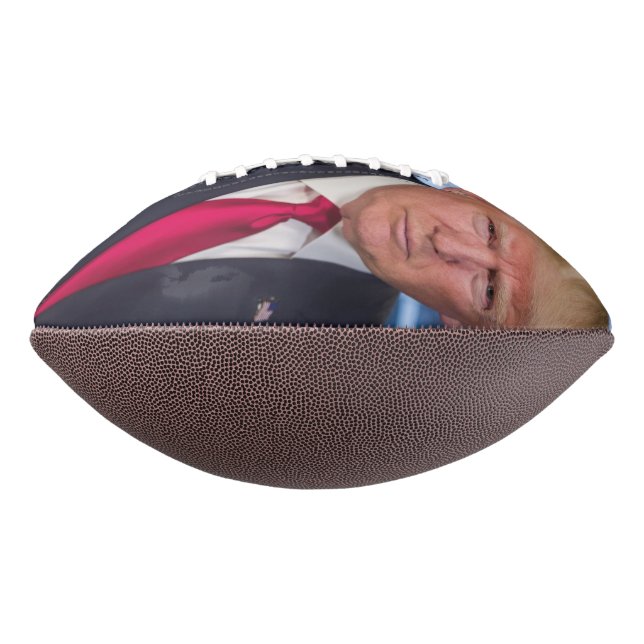 Donald Trump Official Presidential Portrait American Football (Rotated 270)