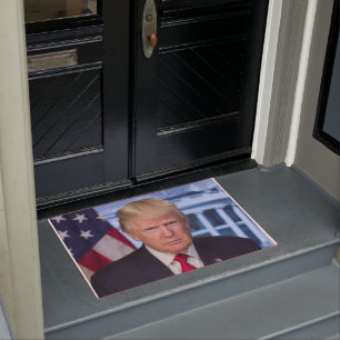 Donald Trump Official Presidential Portrait Doormat