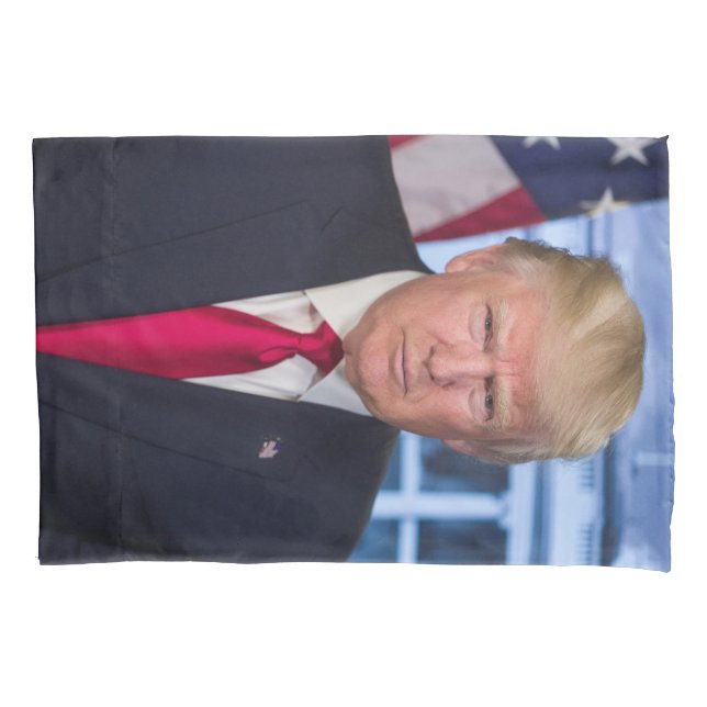 Donald Trump Official Presidential Portrait Pillowcase (Front)