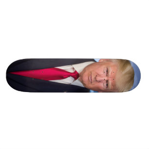 Donald Trump Official Presidential Portrait Skateboard