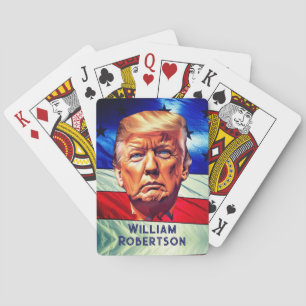 Donald Trump Old Glory Playing Cards