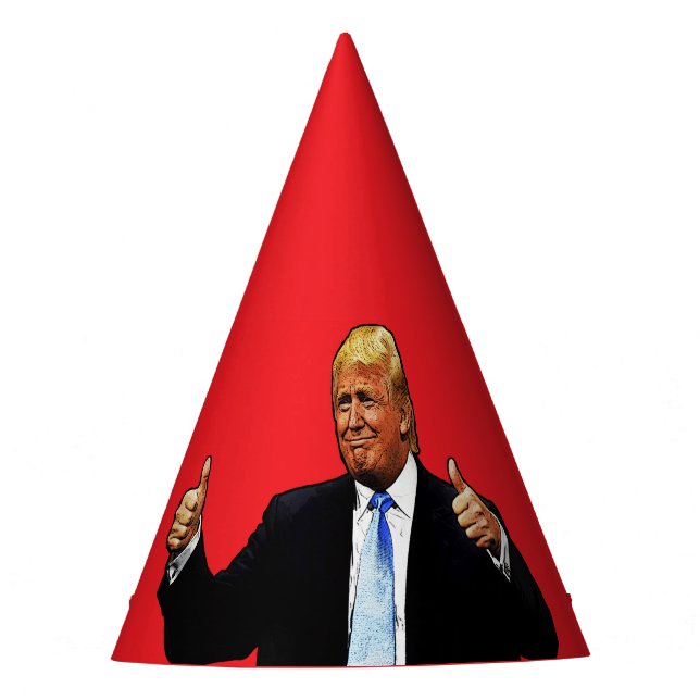 DONALD TRUMP PARTY HAT (Front)