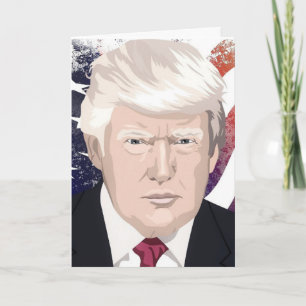 DONALD TRUMP PATRIOTIC BIRTHDAY CARDS
