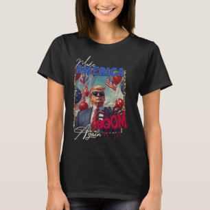 Donald Trump Patriotic Firework Make 4th Of July B T-Shirt