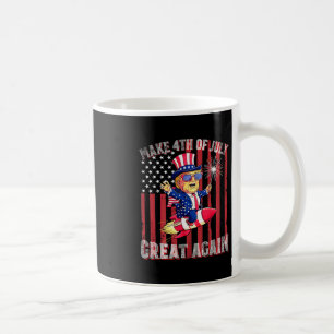 Donald Trump Patriotic Firework Make 4th Of July G Coffee Mug