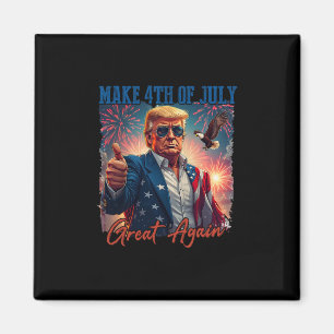 Donald Trump Patriotic Firework Make 4th Of July G Magnet