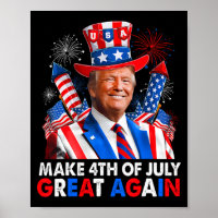 Donald Trump Patriotic Firework Make 4th Of July G