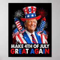 Donald Trump Patriotic Firework Make 4th Of July G