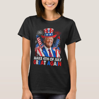 Donald Trump Patriotic Firework Make 4th Of July G T-Shirt
