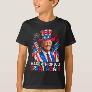 Donald Trump Patriotic Firework Make 4th Of July G T-Shirt
