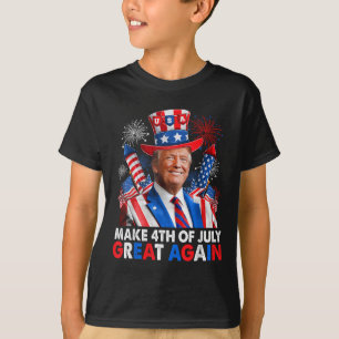 Donald Trump Patriotic Firework Make 4th Of July G T-Shirt