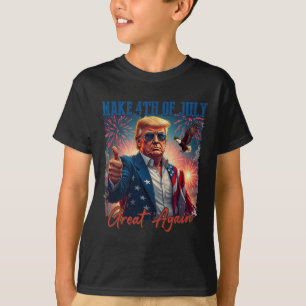 Donald Trump Patriotic Firework Make 4th Of July G T-Shirt