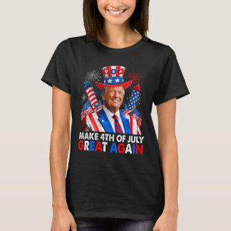 Donald Trump Patriotic Firework Make 4th Of July G T-Shirt
