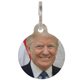 Donald Trump Pet Tag
