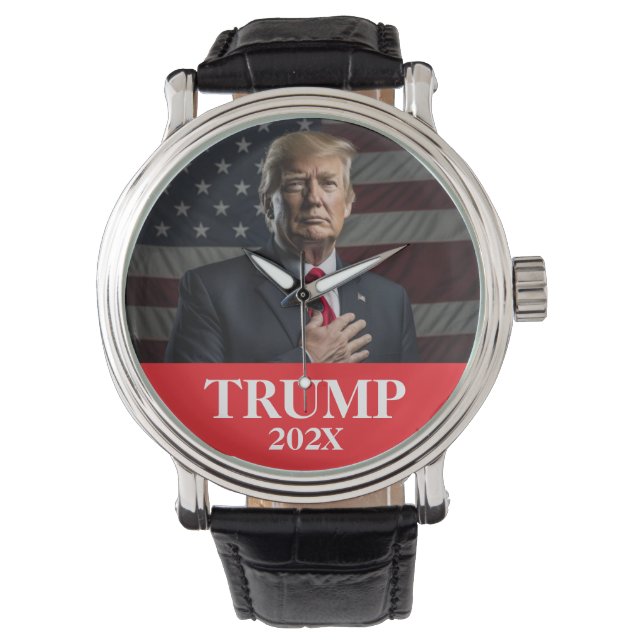 Donald Trump Photo  Keep America Great Watch (Front)