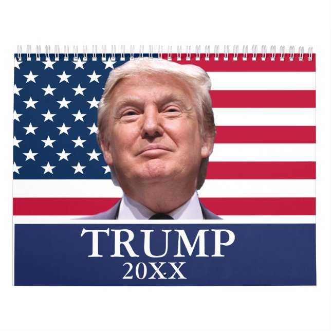 Donald Trump Photo Monthly Calendar (Cover)