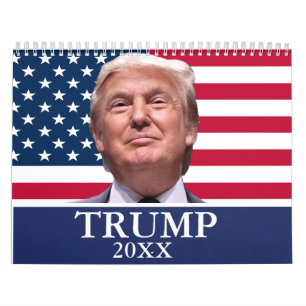 Donald Trump Photo Monthly Calendar