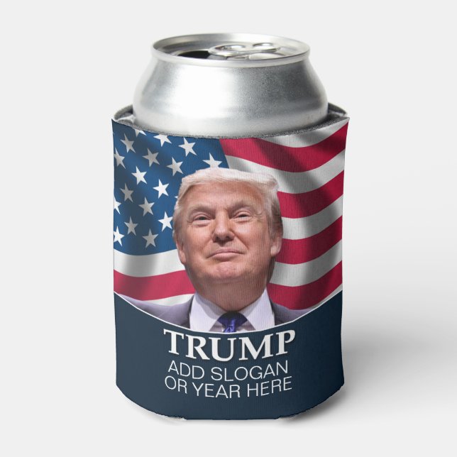 Donald Trump Photo - President 2024 Can Cooler (Can Front)