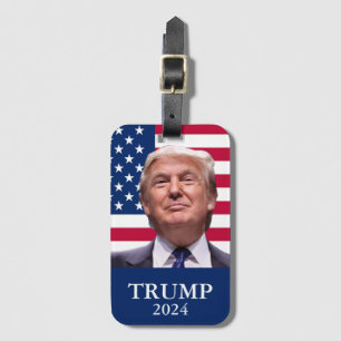 Donald Trump Photo - President 2024 Luggage Tag