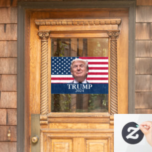 Donald Trump Photo - President 2024 Window Cling