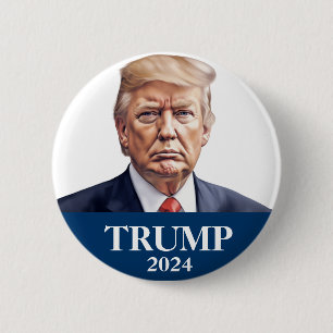 Donald Trump Photo - President -enough said Pinbak 6 Cm Round Badge