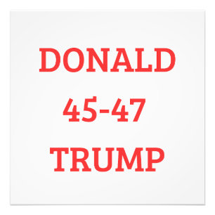 Donald Trump  Photo Print