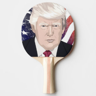 DONALD TRUMP PING PONG PADDLE