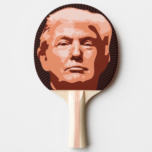 DONALD TRUMP PING PONG PADDLE (Front)