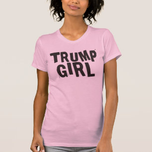DONALD TRUMP Pink ladies T-shirts