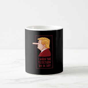 Donald Trump Pinocchio Funny Best Gift Coffee Mug